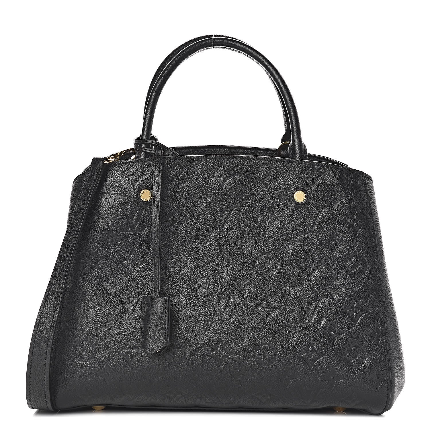 Louis Vuitton Empreinte Montaigne MM Black 1 of 12