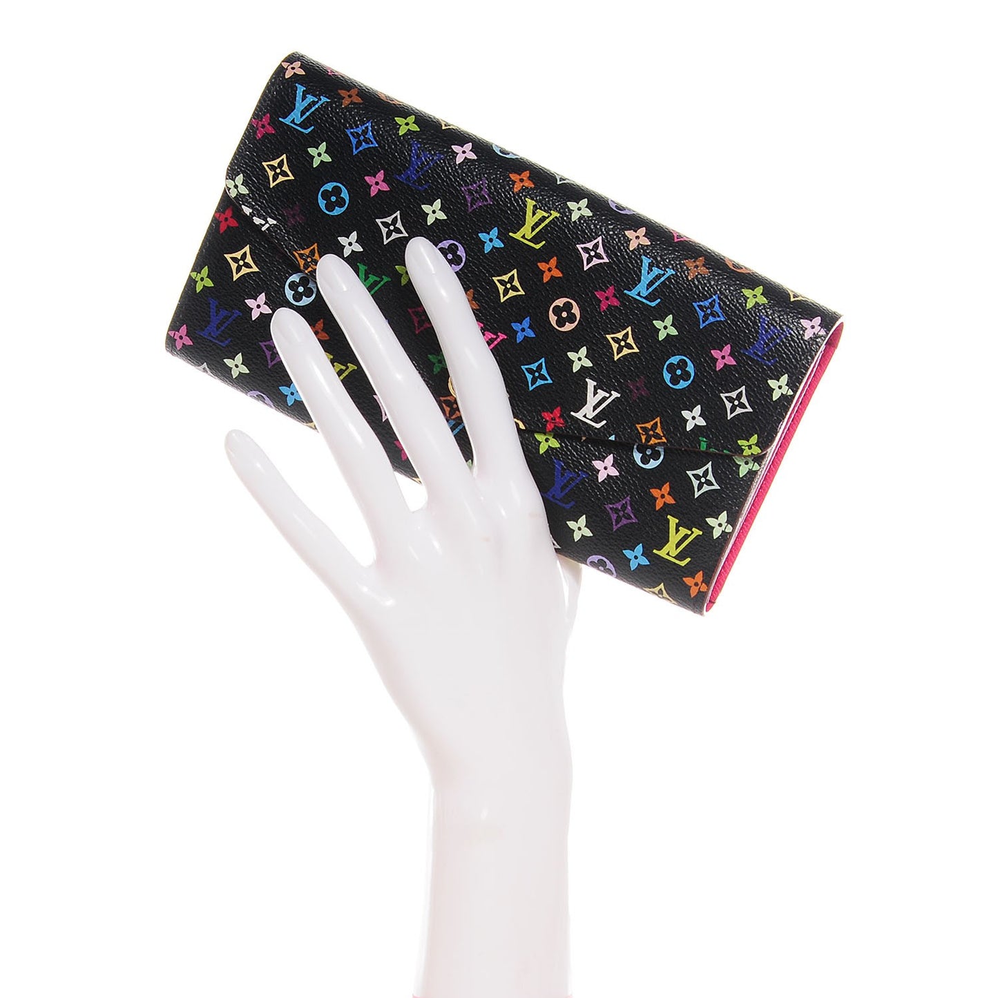 Monogram Multicolor Sarah Wallet NM Black Grenade