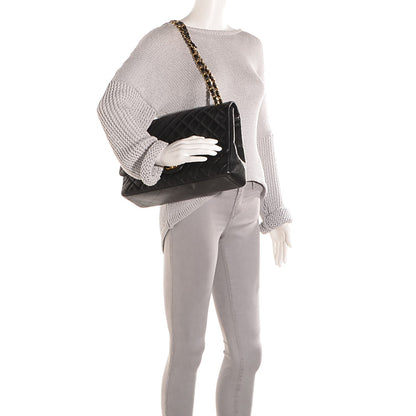 Chanel Caviar Quilted Maxi Single Flap Black 2 of 8
