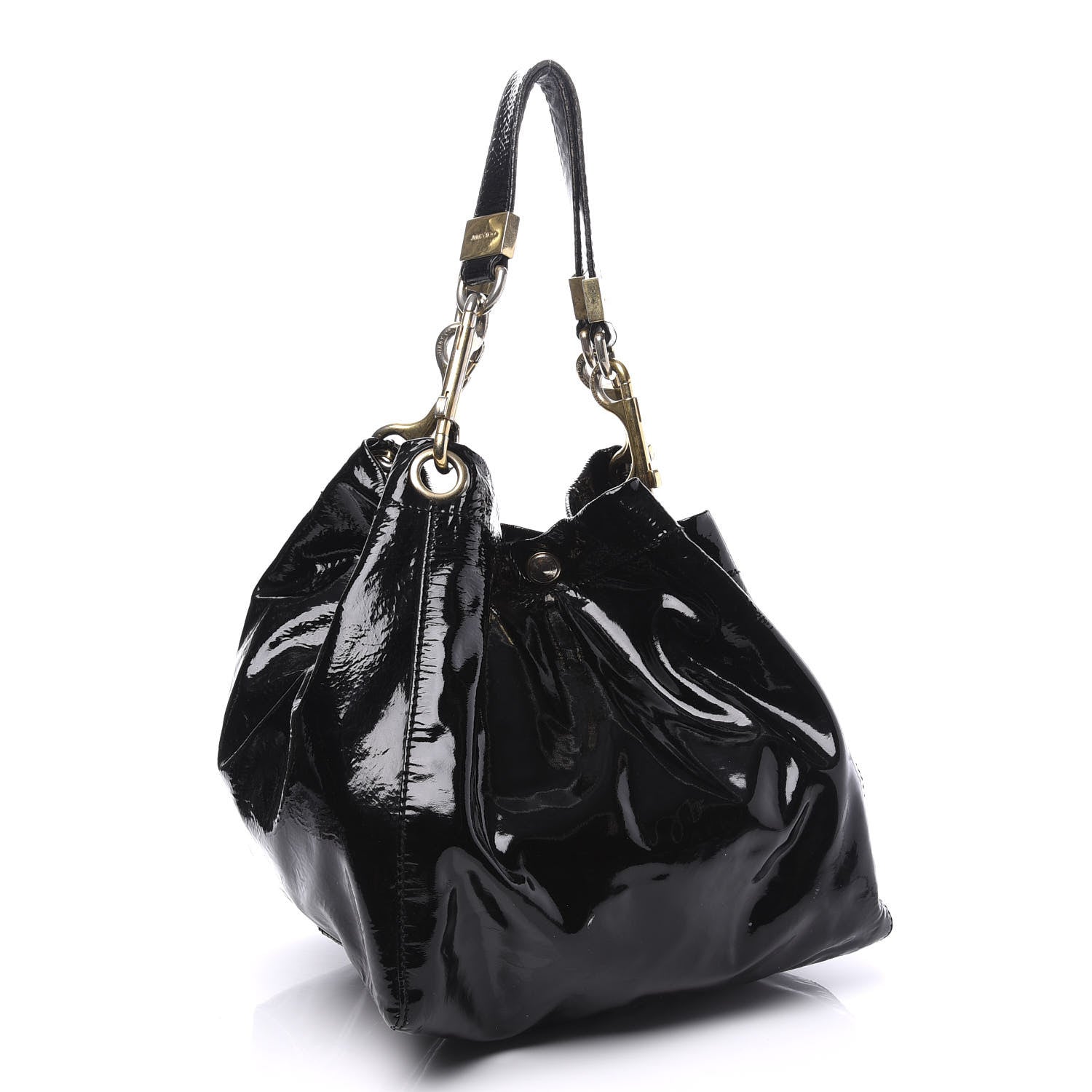 Jimmy Choo Patent Lola Oversized Tote Black 2 of 11