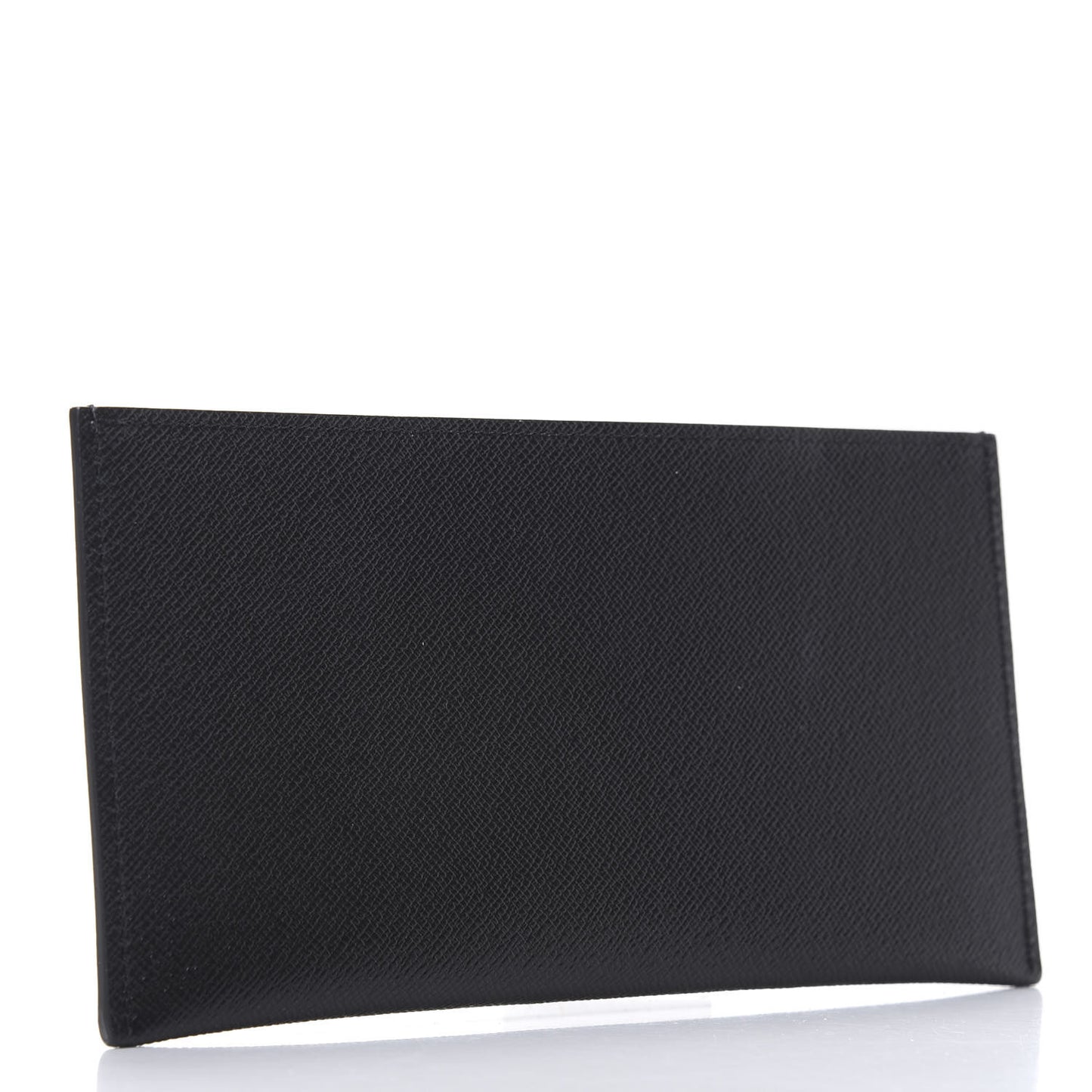 Calfskin Felicie Chain Wallet Card Holder Insert Black