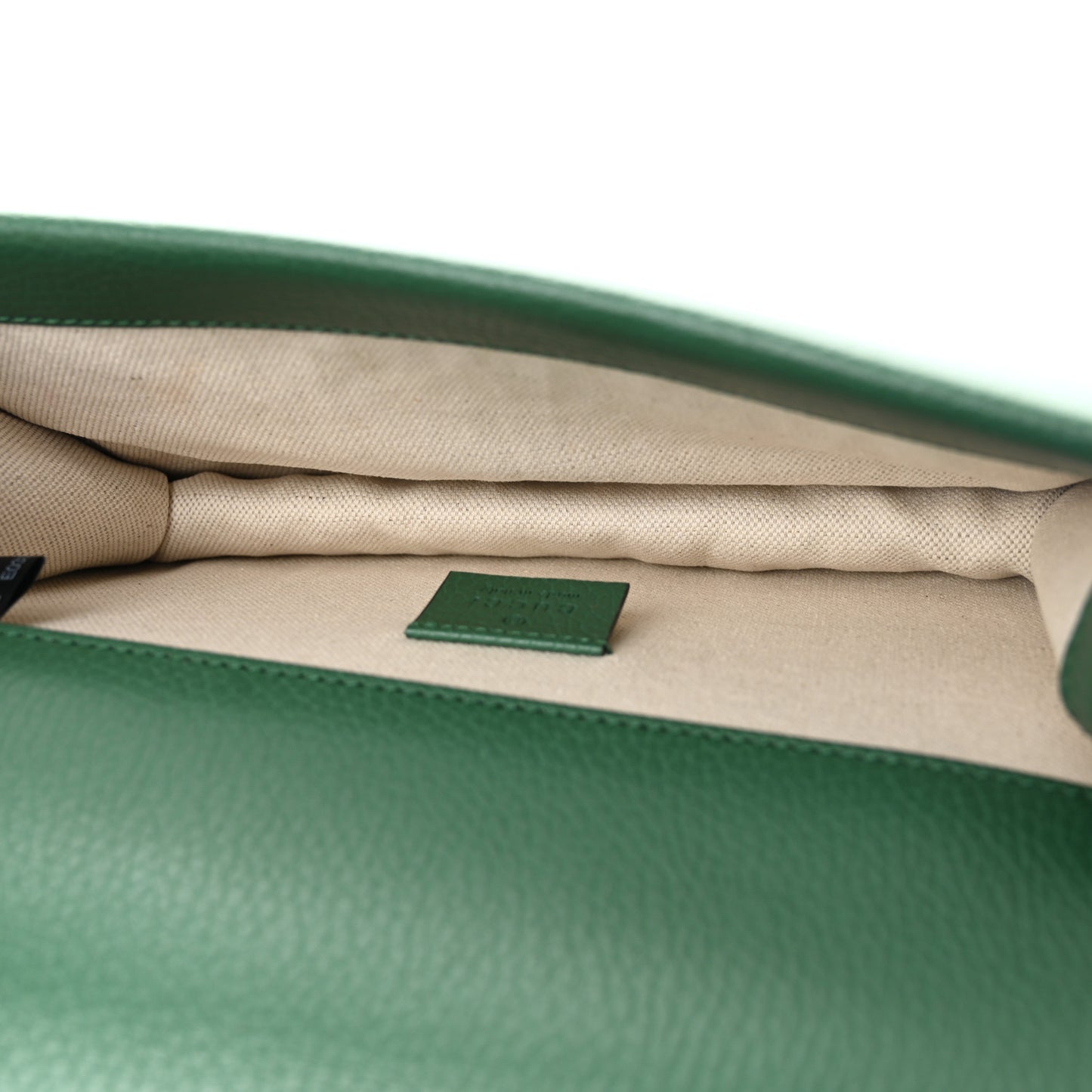 Dollar Calfskin Enamel Small Dionysus Shoulder Bag Emerald Electric Blue