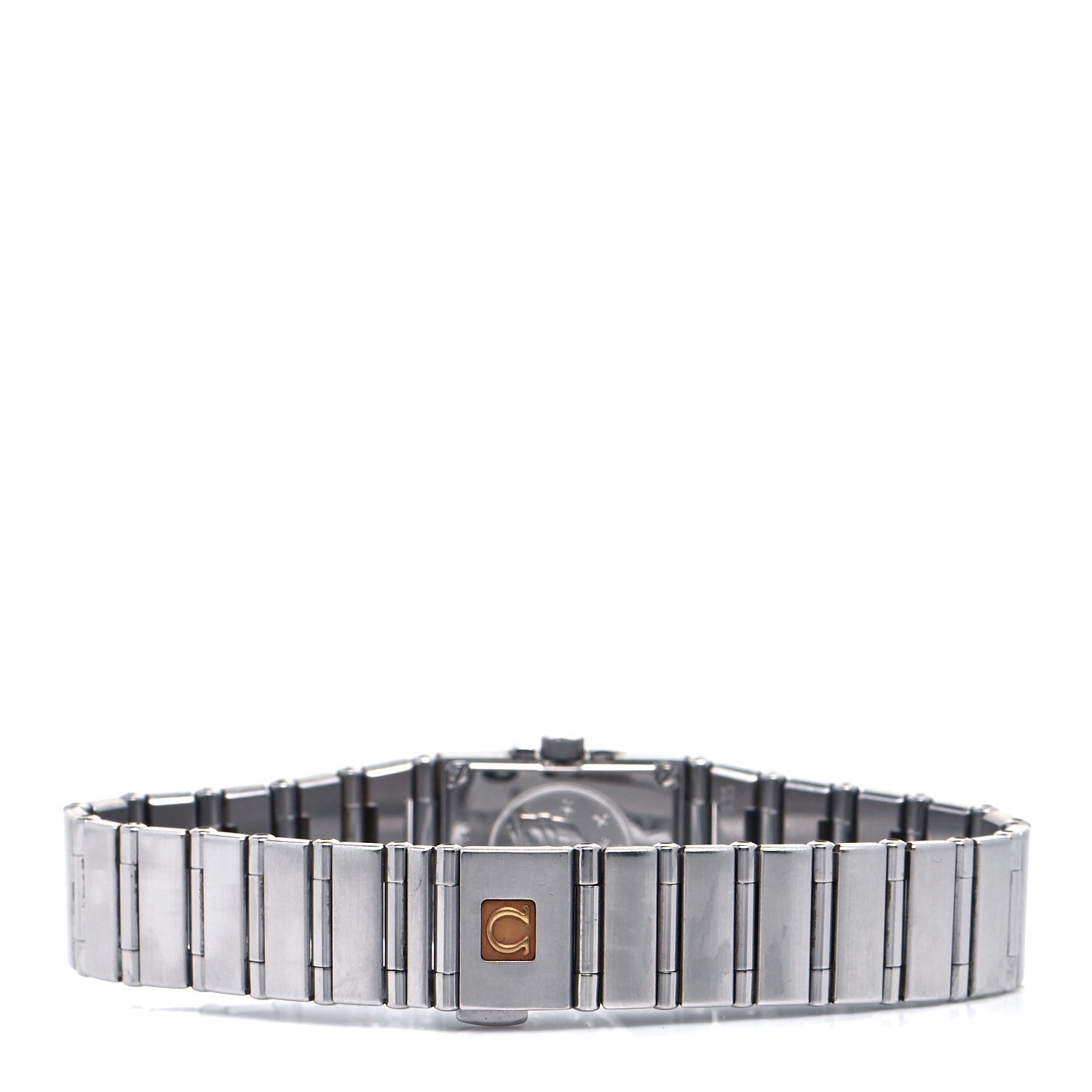 Omega Stainless Steel Diamond Bezel Mother of Pearl 15mm Constellation Quadra Quartz Watch 1535.71.00 3 of 4