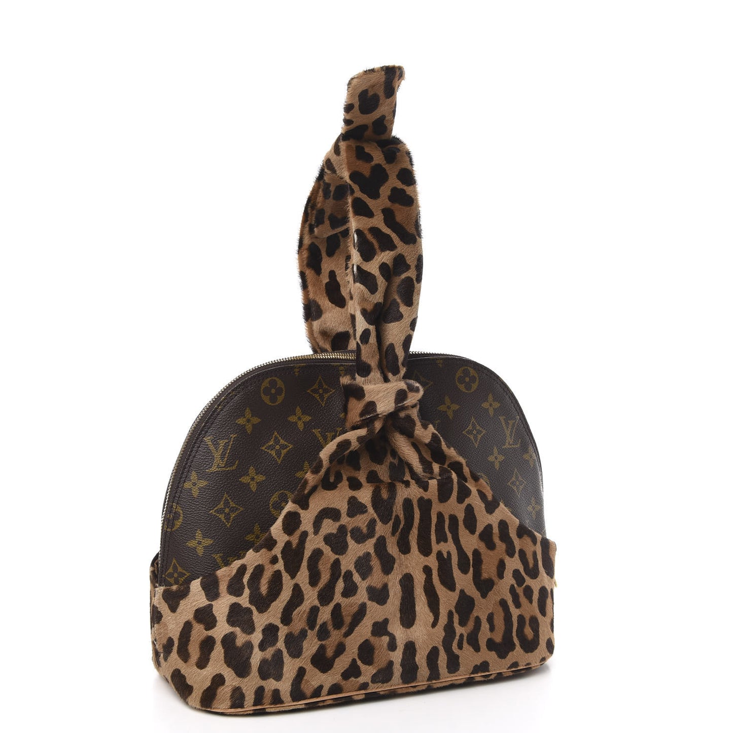 Monogram Azzedine Alaia Leopard Alma