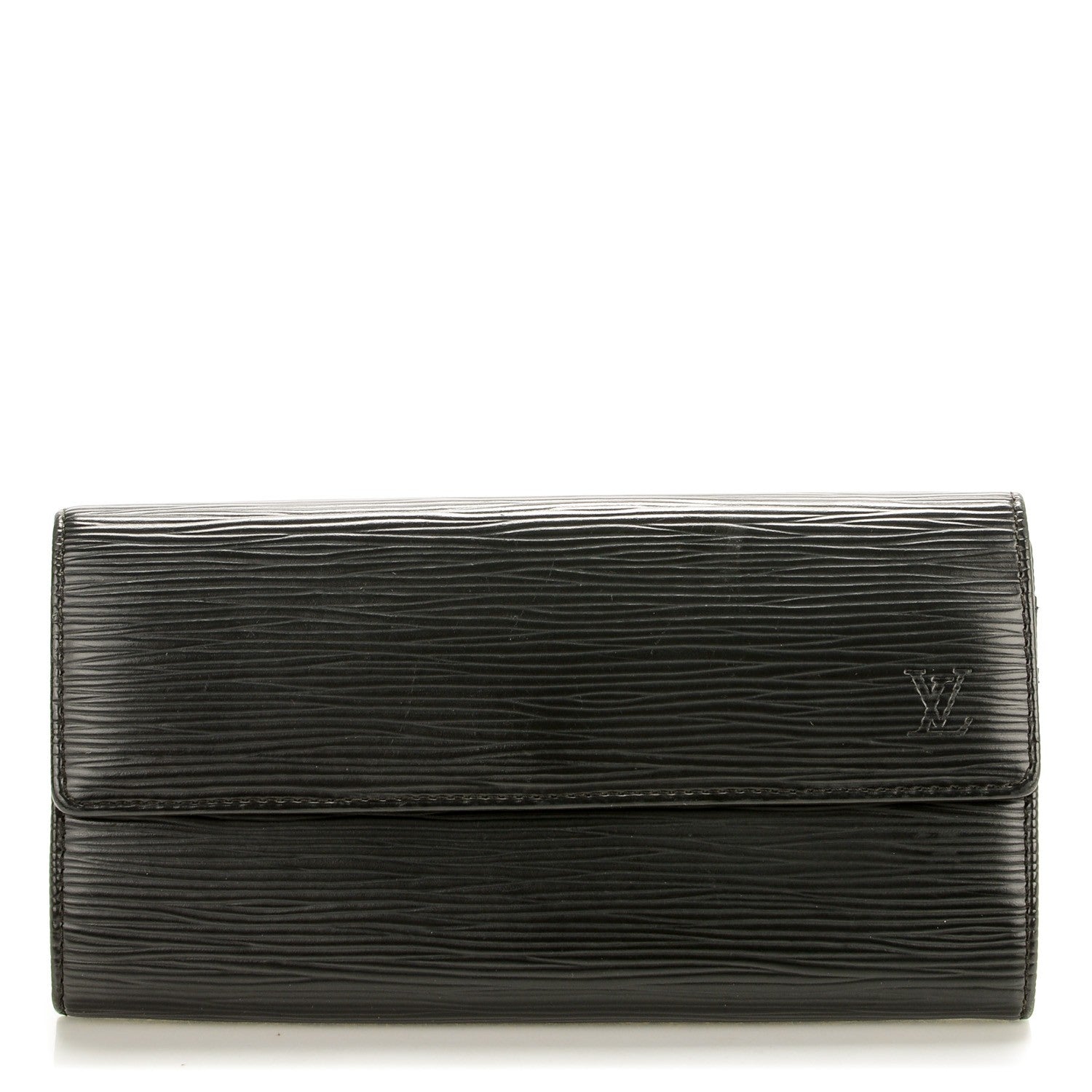 Louis Vuitton Epi Sarah Wallet Black 1 of 7