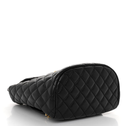 Chanel Lambskin Quilted Small Urban Spirit Backpack Black 4 of 9