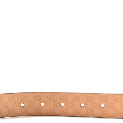 Gucci Microguccissima Calfskin Belt 90 36 Light Brown 3 of 5