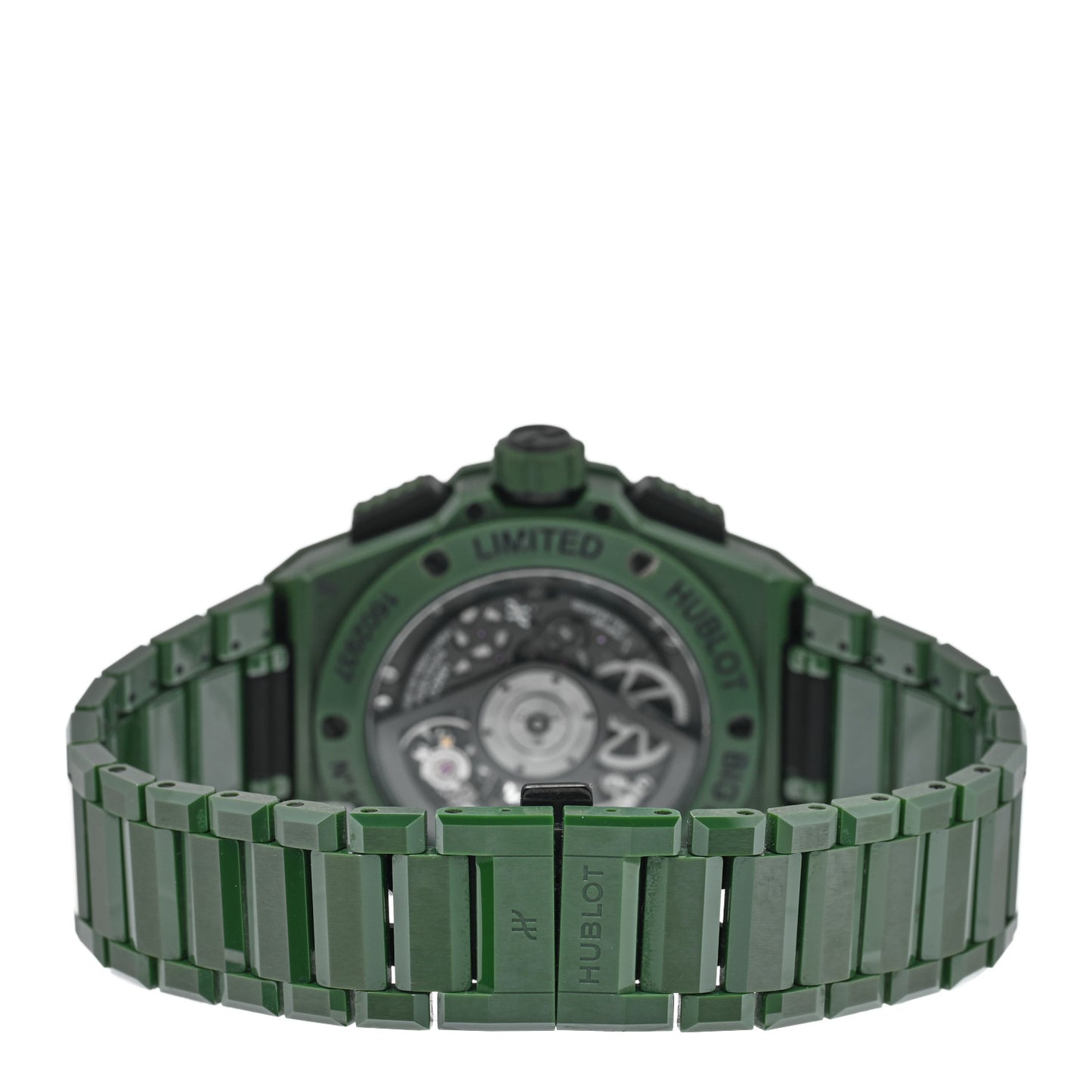 Ceramic 42mm Big Bang Integral Automatic Watch Green 451.GX.5220.GX