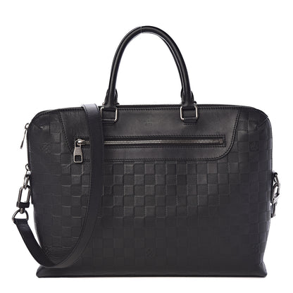 Louis Vuitton Damier Infini Porte-Documents Jour Briefcase Onyx 1 of 9