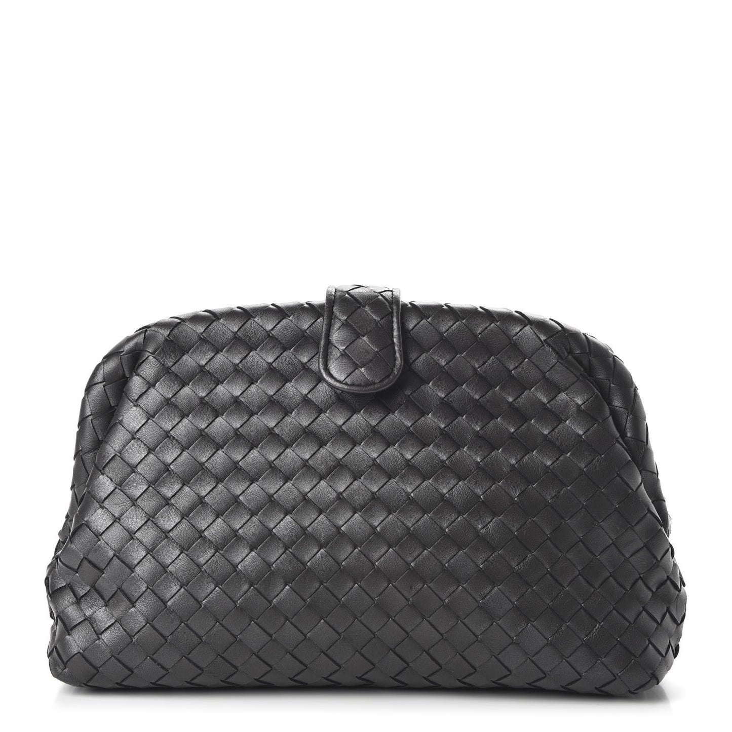 Nappa Intrecciato The Lauren 1980 Clutch Ebano
