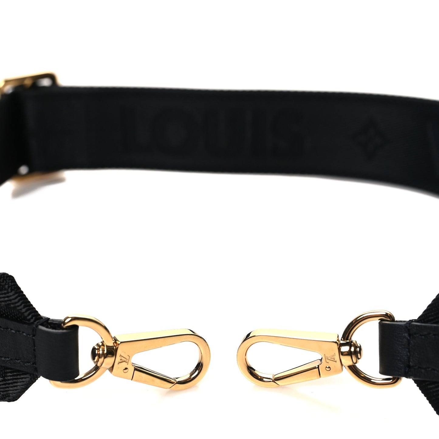 Nylon Petite Malle Souple Shoulder Strap Black