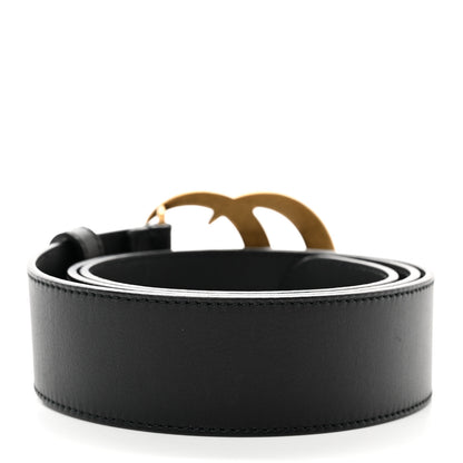 Gucci Calfskin Double G 40mm Belt 85 34 Black 2 of 6