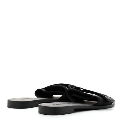 Christian Dior Technical Stretch Fabric Camouflage Dio(r)evolution Slide Sandals 41 Black Military 4 of 10