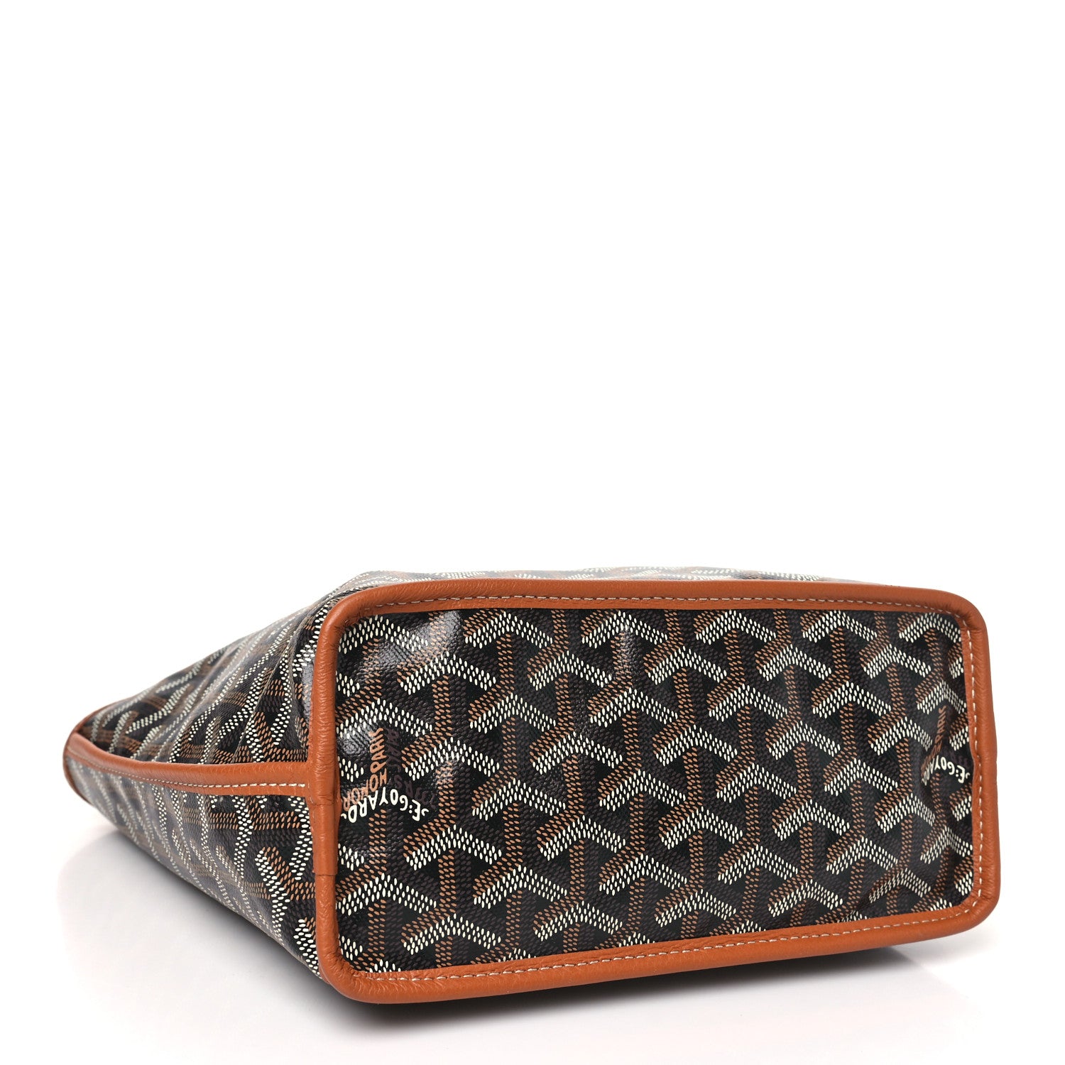 Goyard Goyardine Reversible Mini Anjou Black Gold 7 of 16
