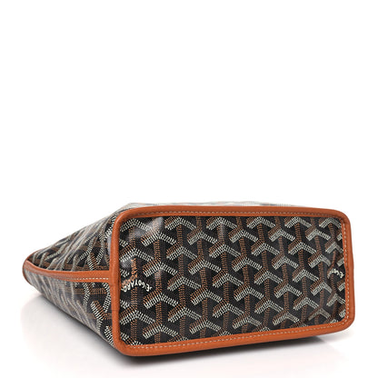 Goyard Goyardine Reversible Mini Anjou Black Gold 7 of 16