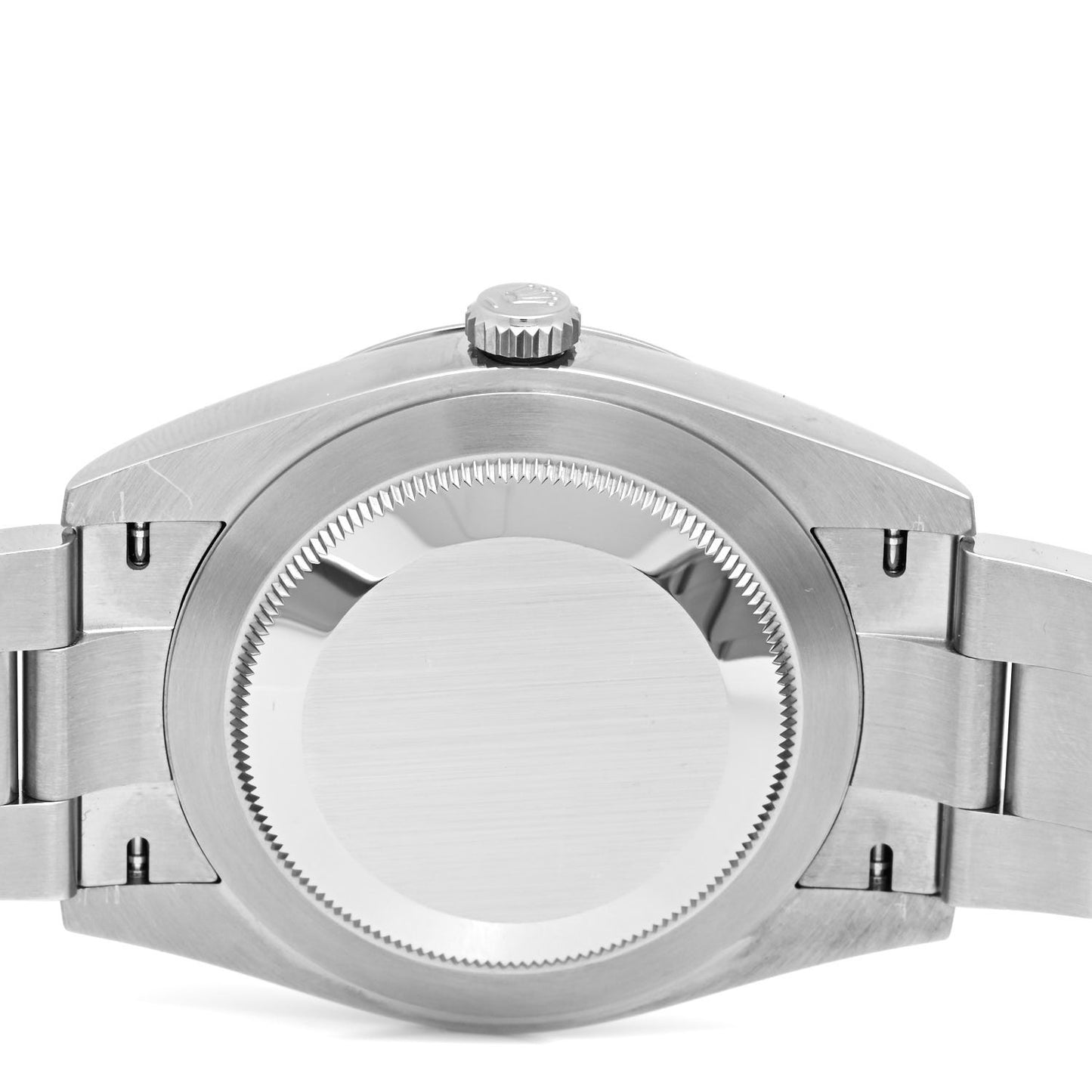 Stainless Steel 41mm Oyster Perpetual Watch Bright Blue 124300