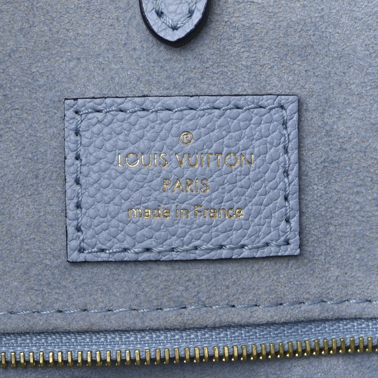 Louis Vuitton Empreinte Monogram Giant By The Pool Onthego MM Summer Blue 10 of 21