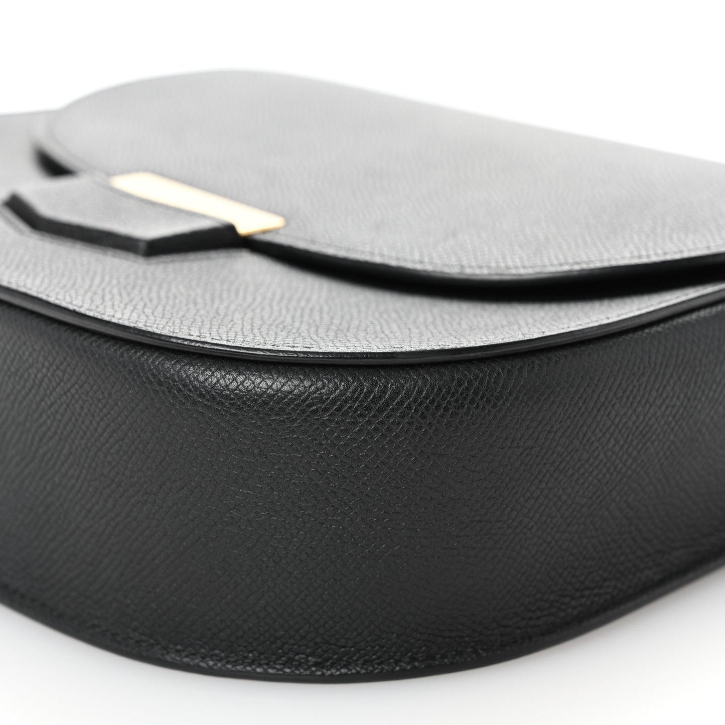Grained Calfskin Compact Trotteur Black