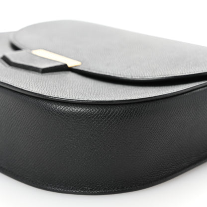 Celine Grained Calfskin Compact Trotteur Black 10 of 10