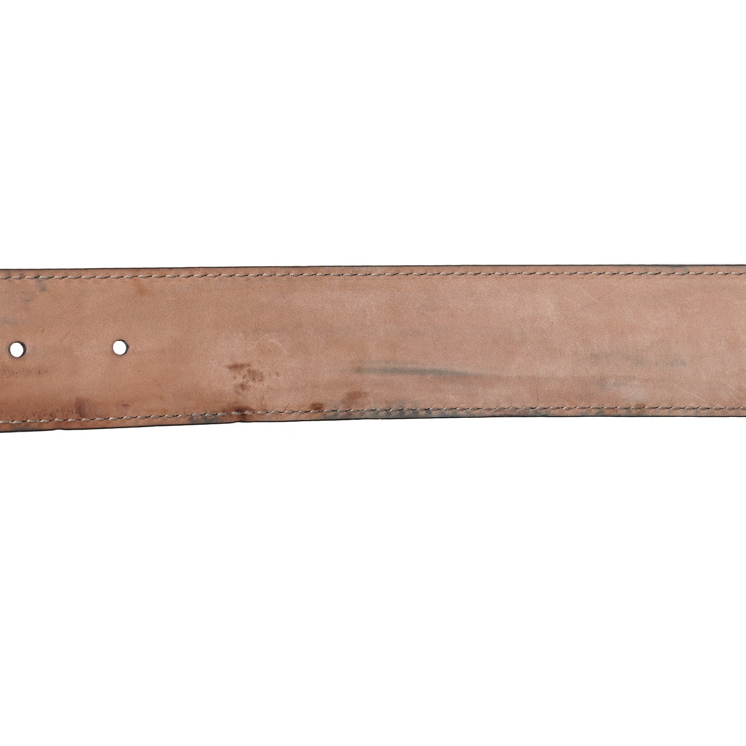 Gucci Metallic Guccissima Interlocking G Belt 90 36 7 of 7