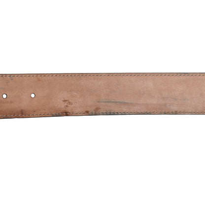 Gucci Metallic Guccissima Interlocking G Belt 90 36 7 of 7