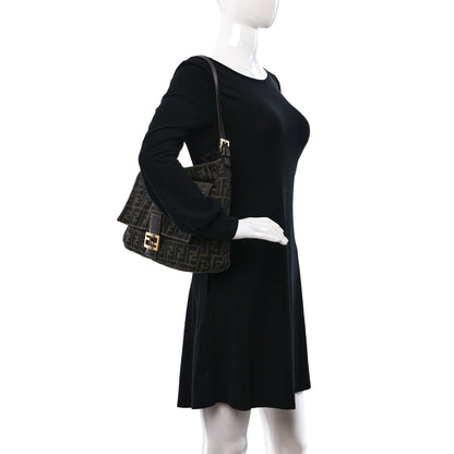 Fendi Zucca Baguette Shoulder Bag Tobacco 2 of 8