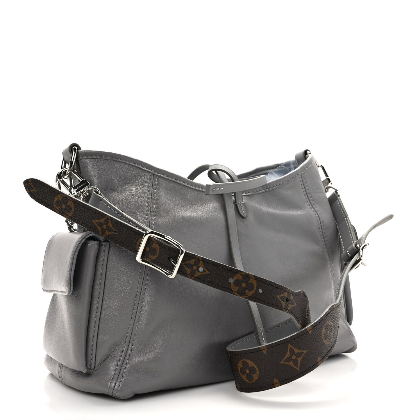 Lambskin CarryAll Cargo Vibe PM Trianon Gray