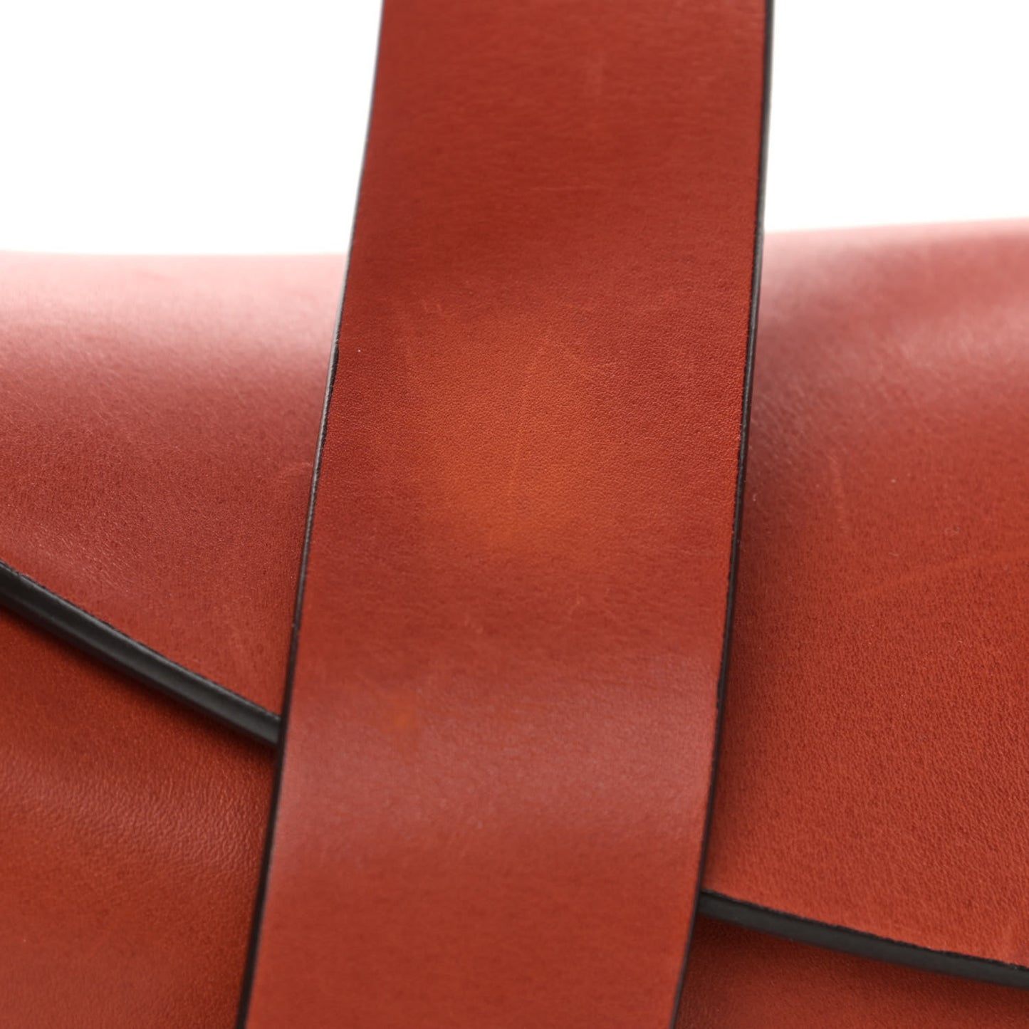 Woven Calfskin New Line Shoulder Bag Copper Bronze
