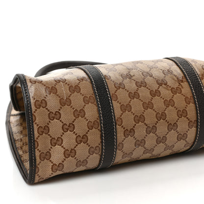Gucci Crystal Monogram Dollar Calfskin Medium Joy Shoulder Bag Beige Ebony Testa Di Moro 8 of 10