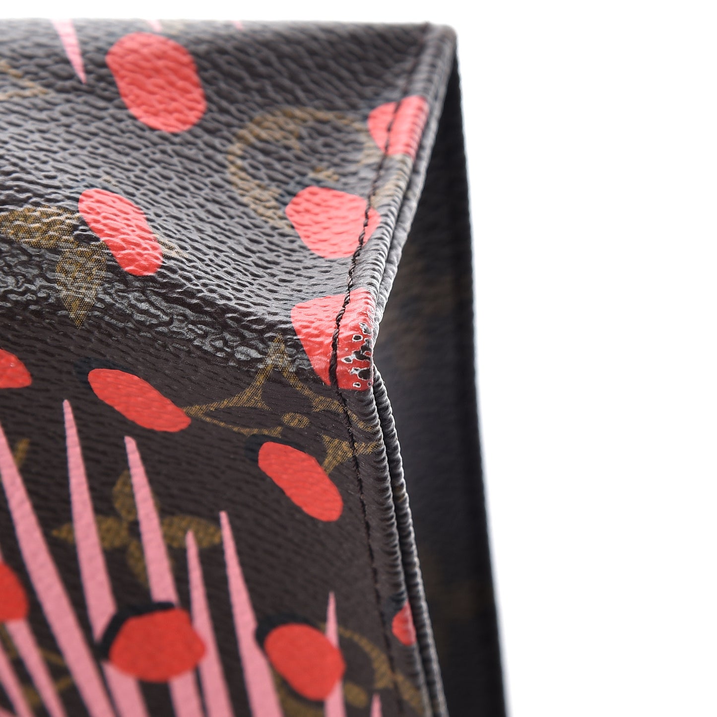 Monogram Jungle Dots Toiletry Pouch 26 Sugar Pink Poppy