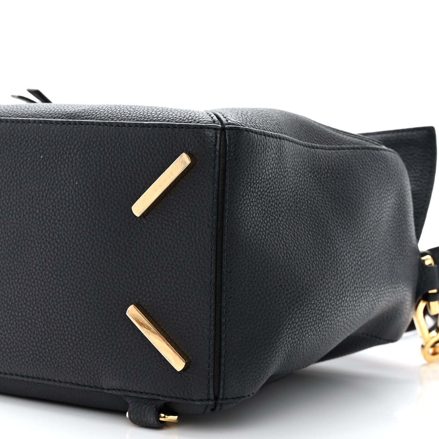 Loewe Calfskin Medium Puzzle Bag Midnight Blue Black 10 of 11