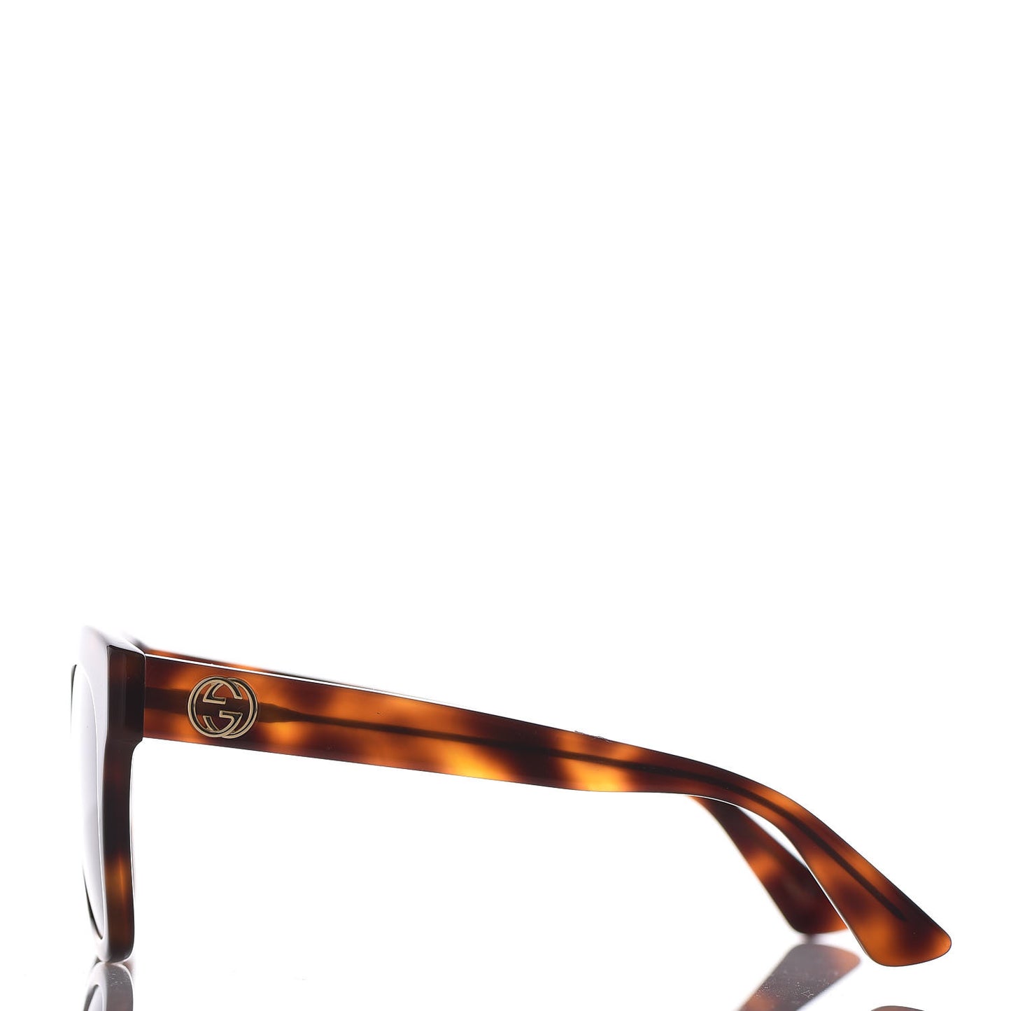 Acetate Square Frame Sunglasses GG0029S Tortoise