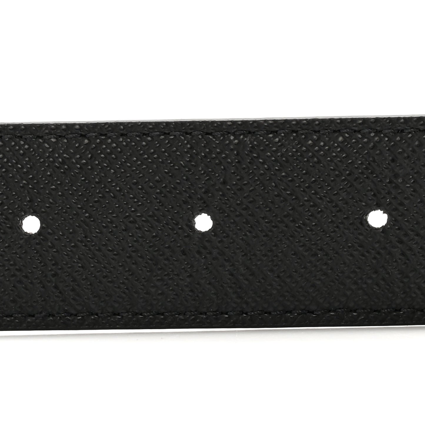 Calfskin Monogram 30mm LV Initiales Reversible Belt 85 34 Black