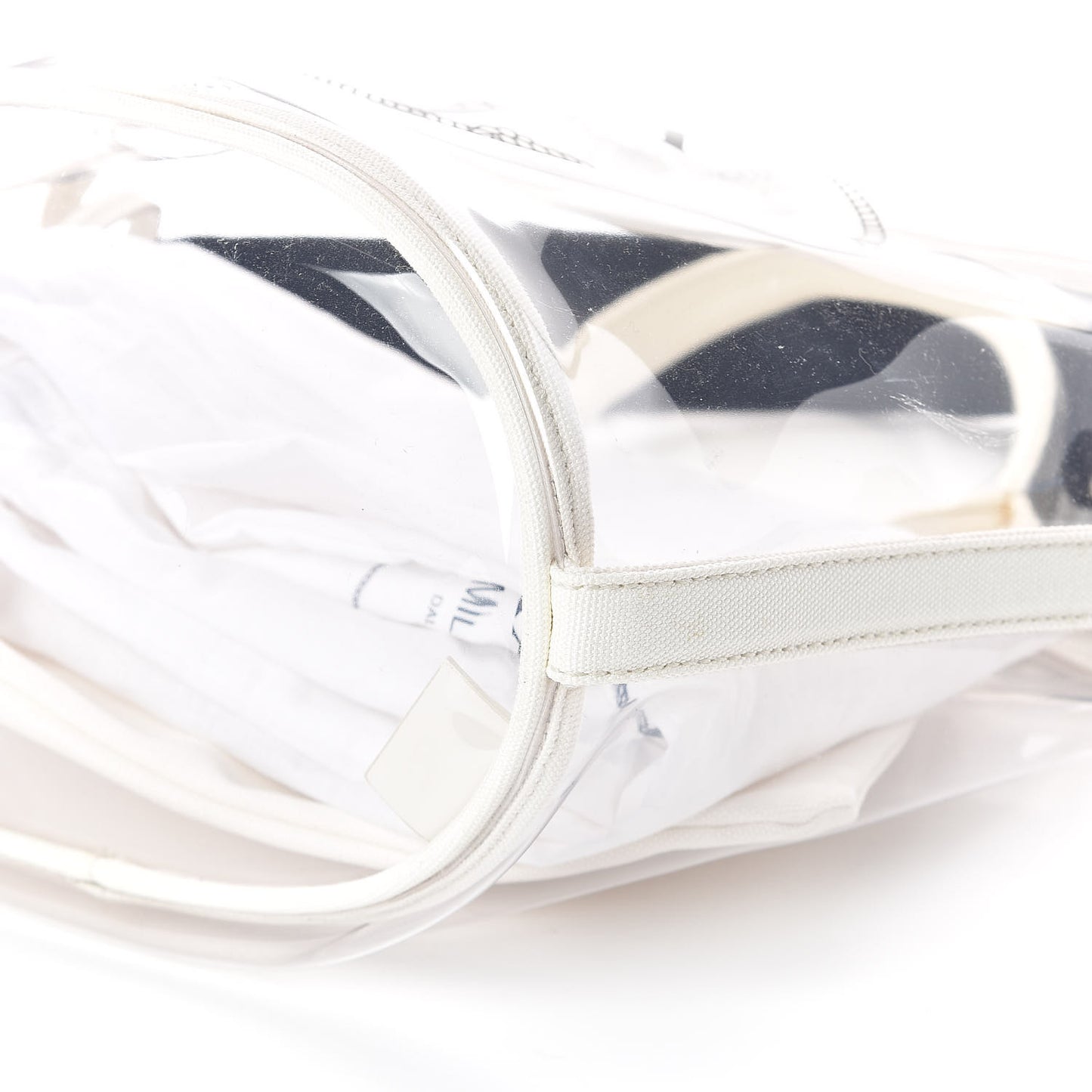 Plexiglass Canapa Small Shopper Tote White