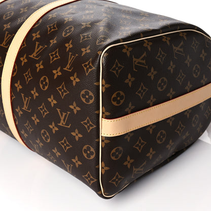 Louis Vuitton Monogram Keepall Bandouliere 50 9 of 9