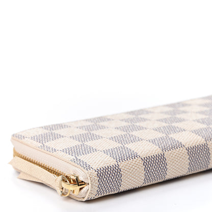 Louis Vuitton Damier Azur Clemence Wallet 7 of 9