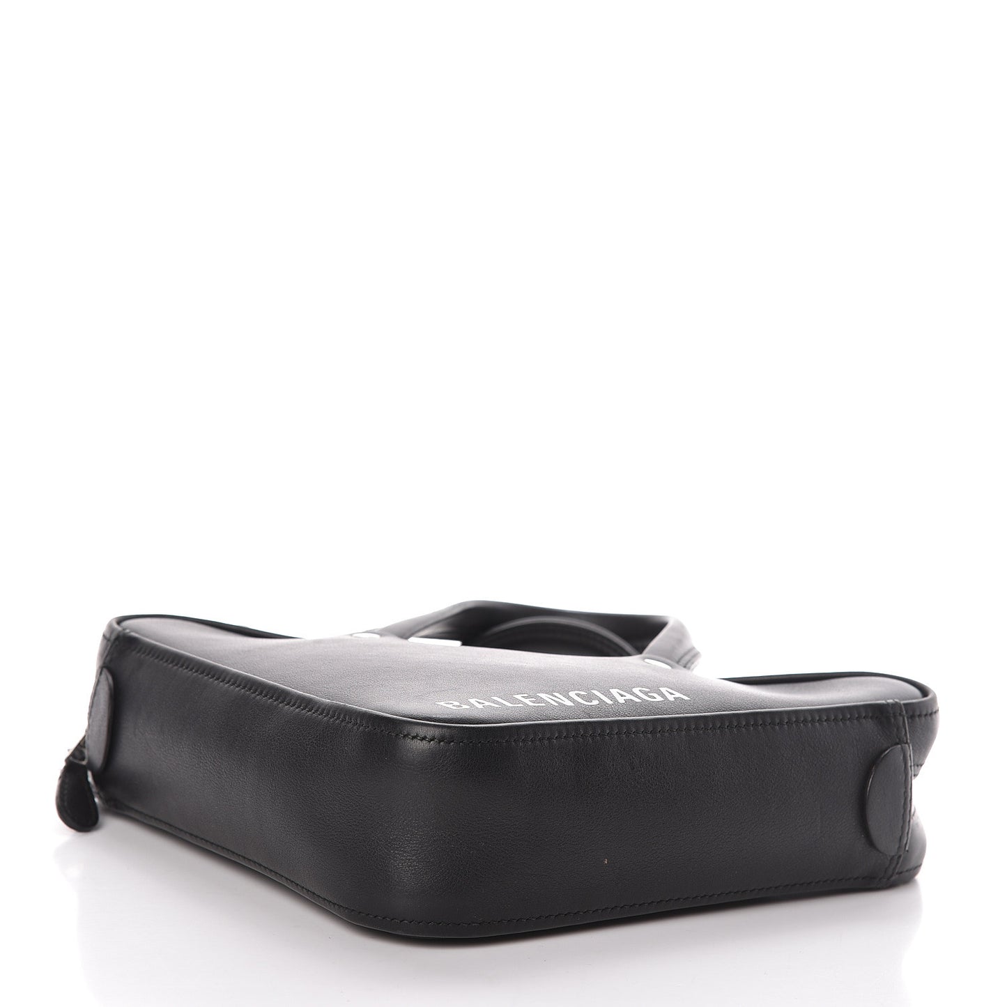 Calfskin XS Triangle Chain Duffle Black
