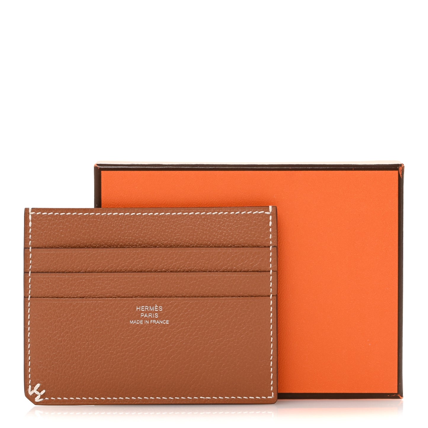 Evercolor H Sellier Card Holder Gold