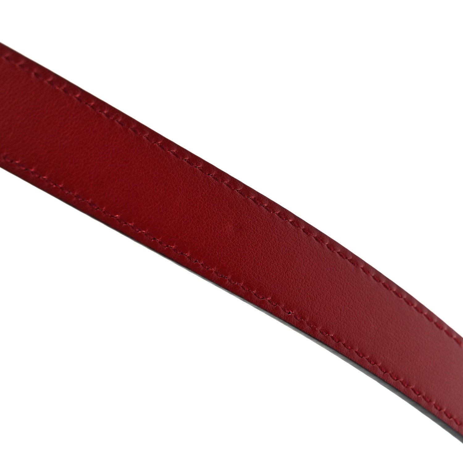 Gucci Plutone Calfskin Double G Reversible 20mm Belt 95 38 Black Red 10 of 11