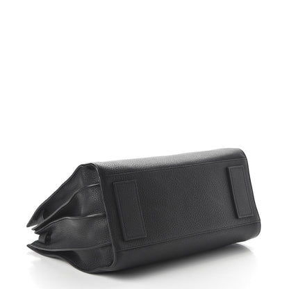 Saint Laurent Grained Calfskin Small Supple Sac De Jour Black 4 of 10