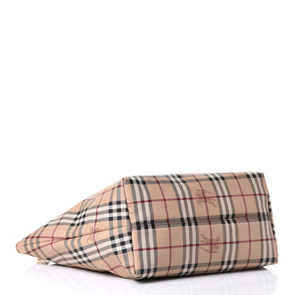 Burberry Haymarket Check Medium Salisbury Tote Camel 4 of 11
