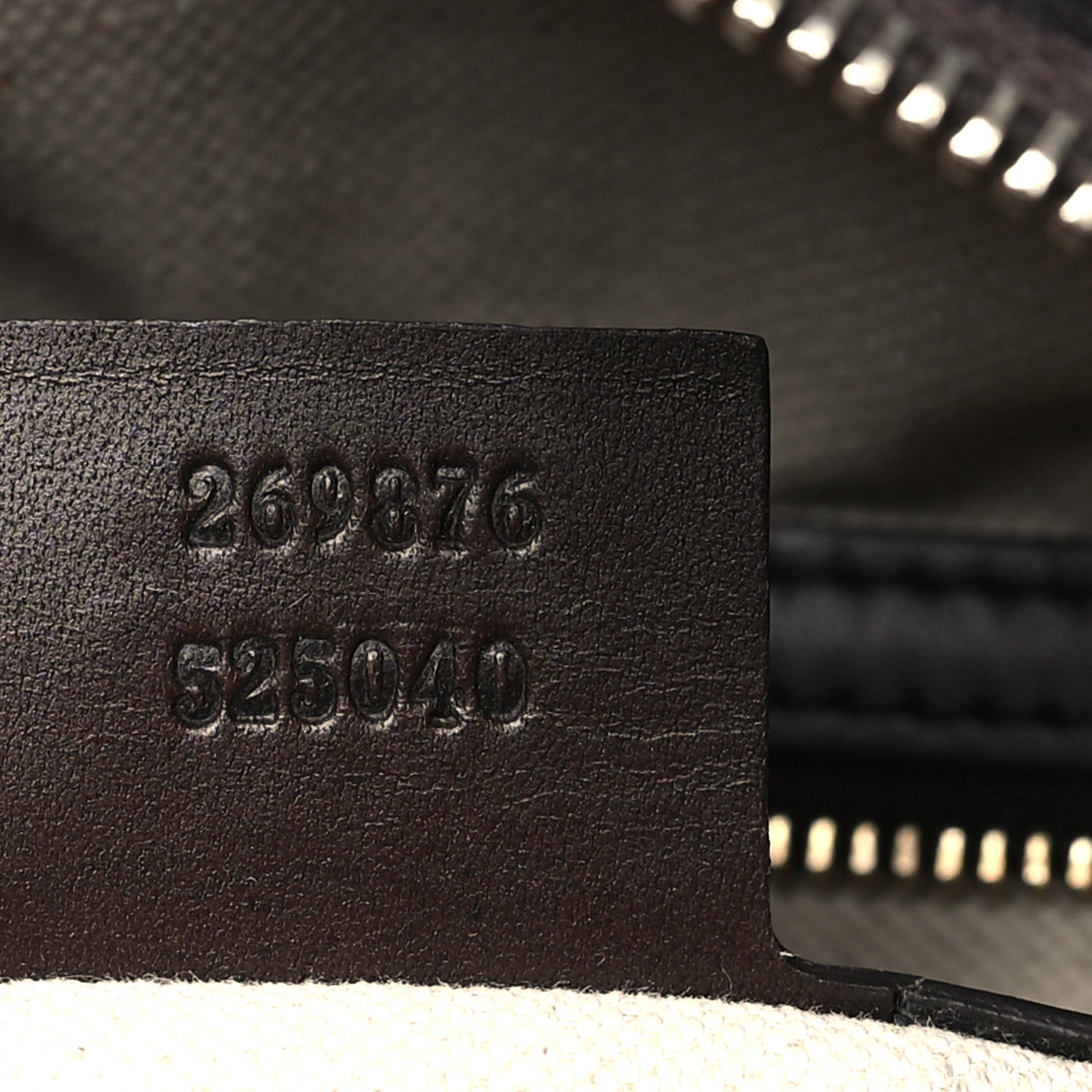 Gucci Monogram Vintage Web Small Boston Dark Brown 7 of 10