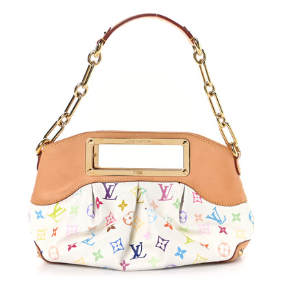 Louis Vuitton Monogram Multicolor Judy PM White 1 of 10