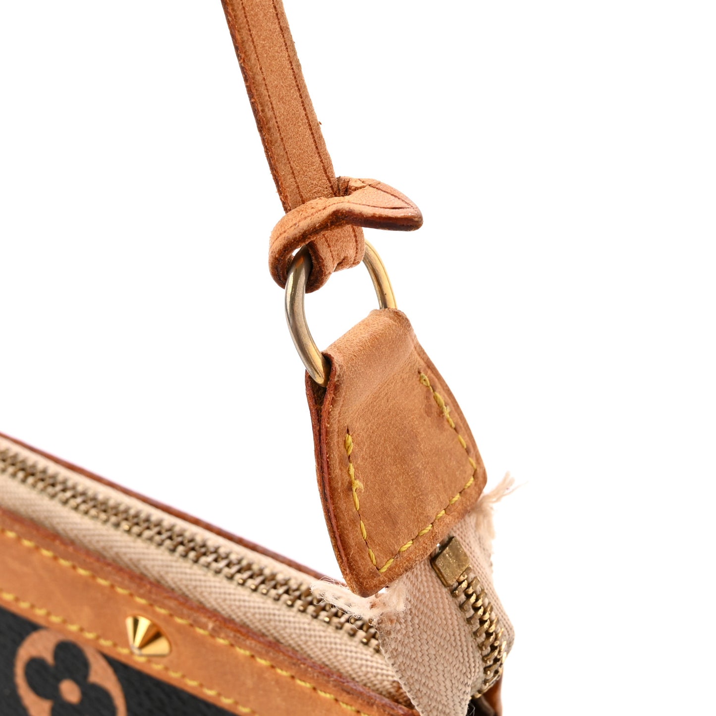Monogram Multicolor Pochette Accessories Black