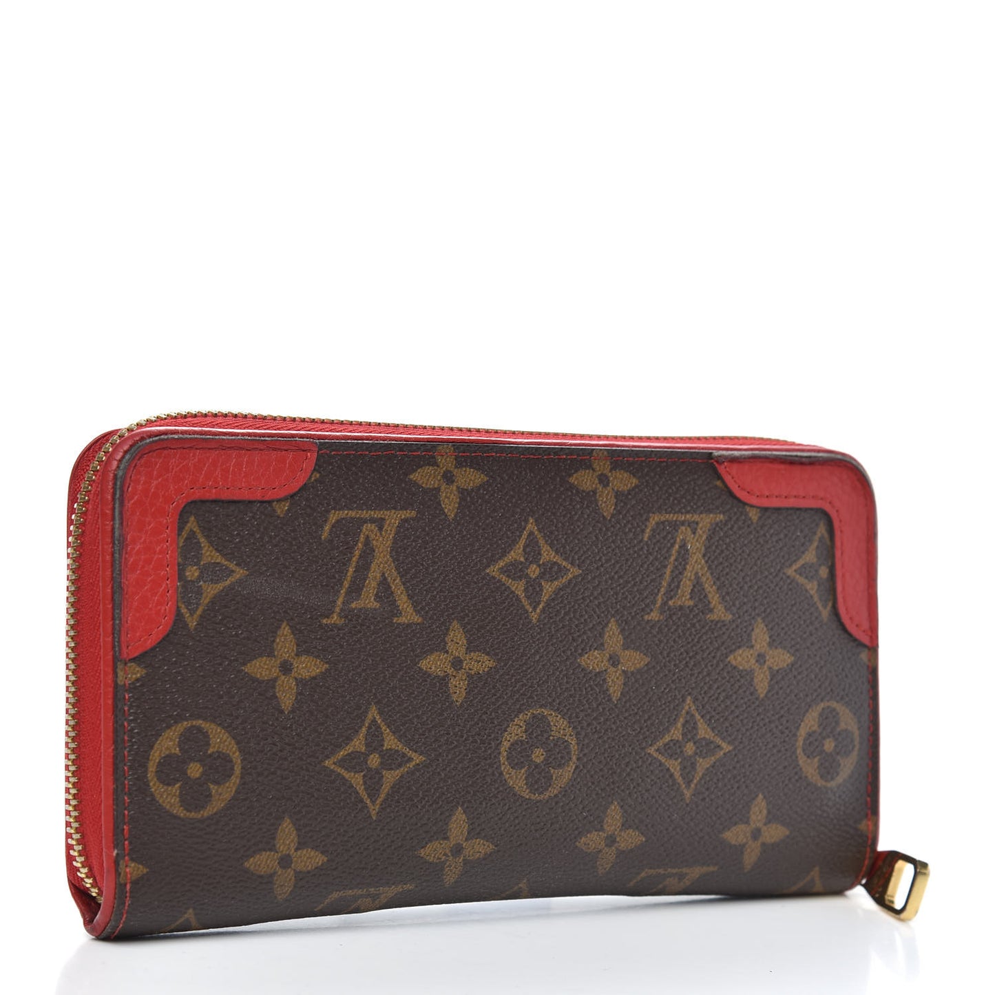 Monogram Retiro Zippy Wallet Cherry