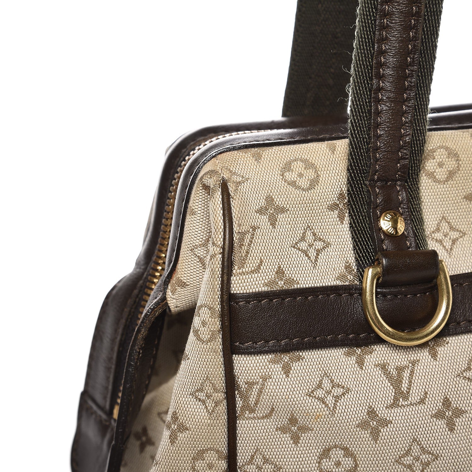 Louis Vuitton Mini Monogram Josephine PM Light Kaki 13 of 14