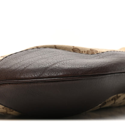 Gucci Monogram Medium Charlotte Hobo Brown 9 of 10