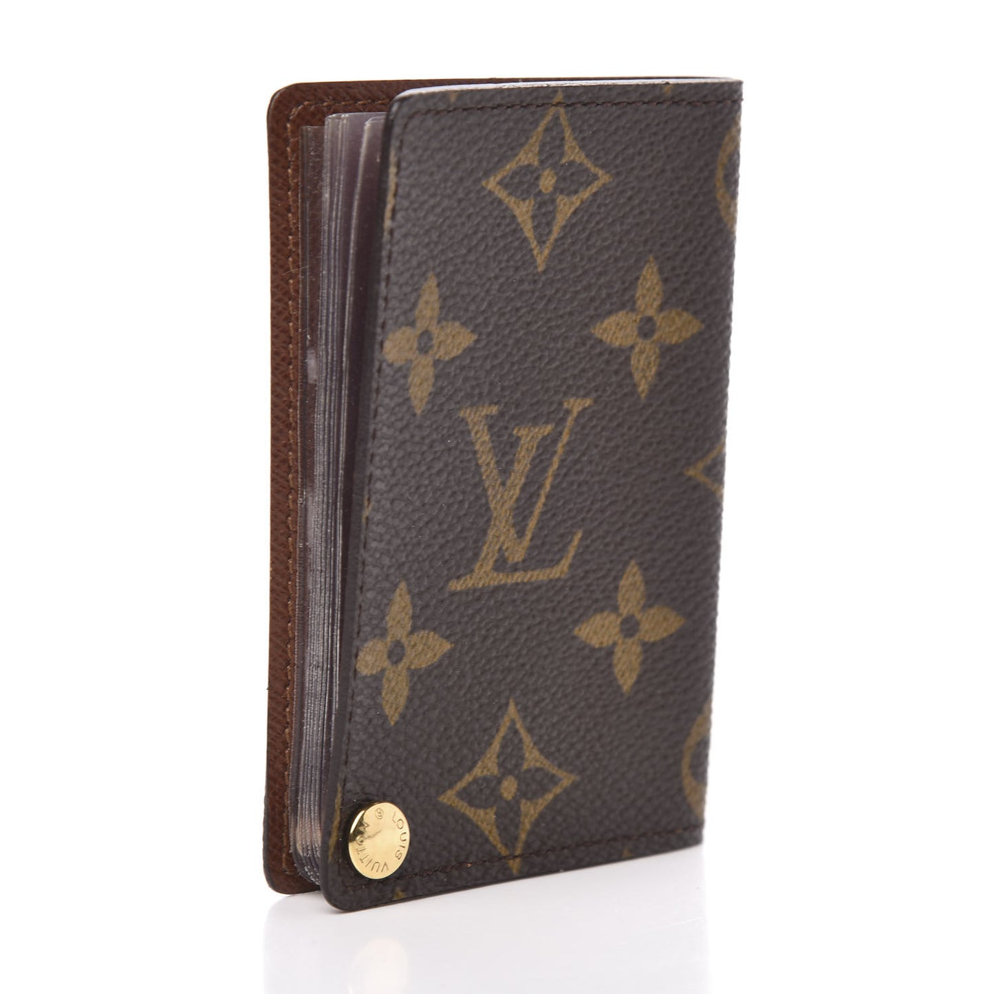 Monogram Credit Card Photo Holder