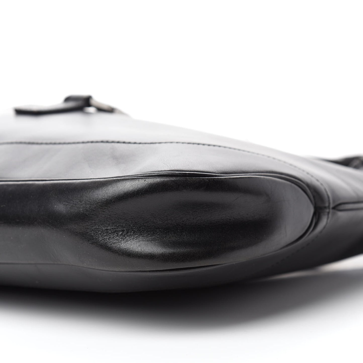 Calfskin Jackie O Hobo Black