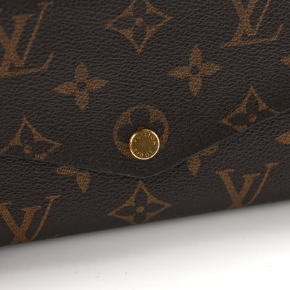Louis Vuitton Monogram Sarah Wallet NM Rose Ballerine 7 of 7